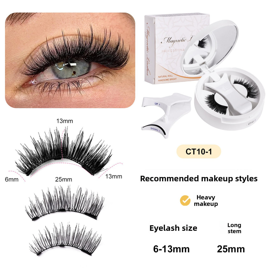 Magnetic False Eyelashes Set with Storage Box
