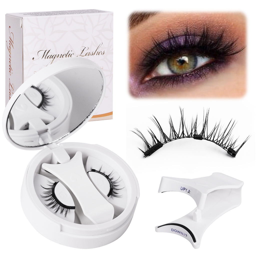 Magnetic False Eyelashes Set with Storage Box
