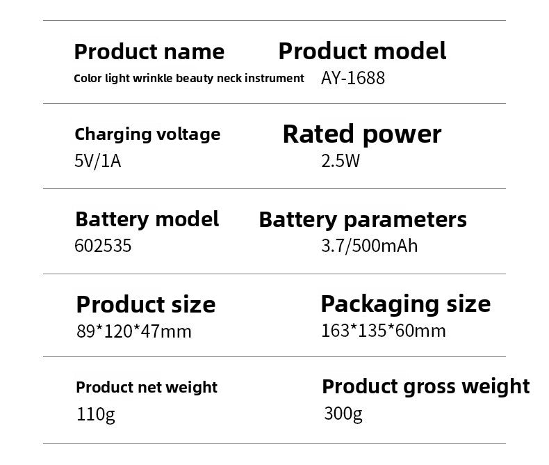 Instant Neck and Face lift device