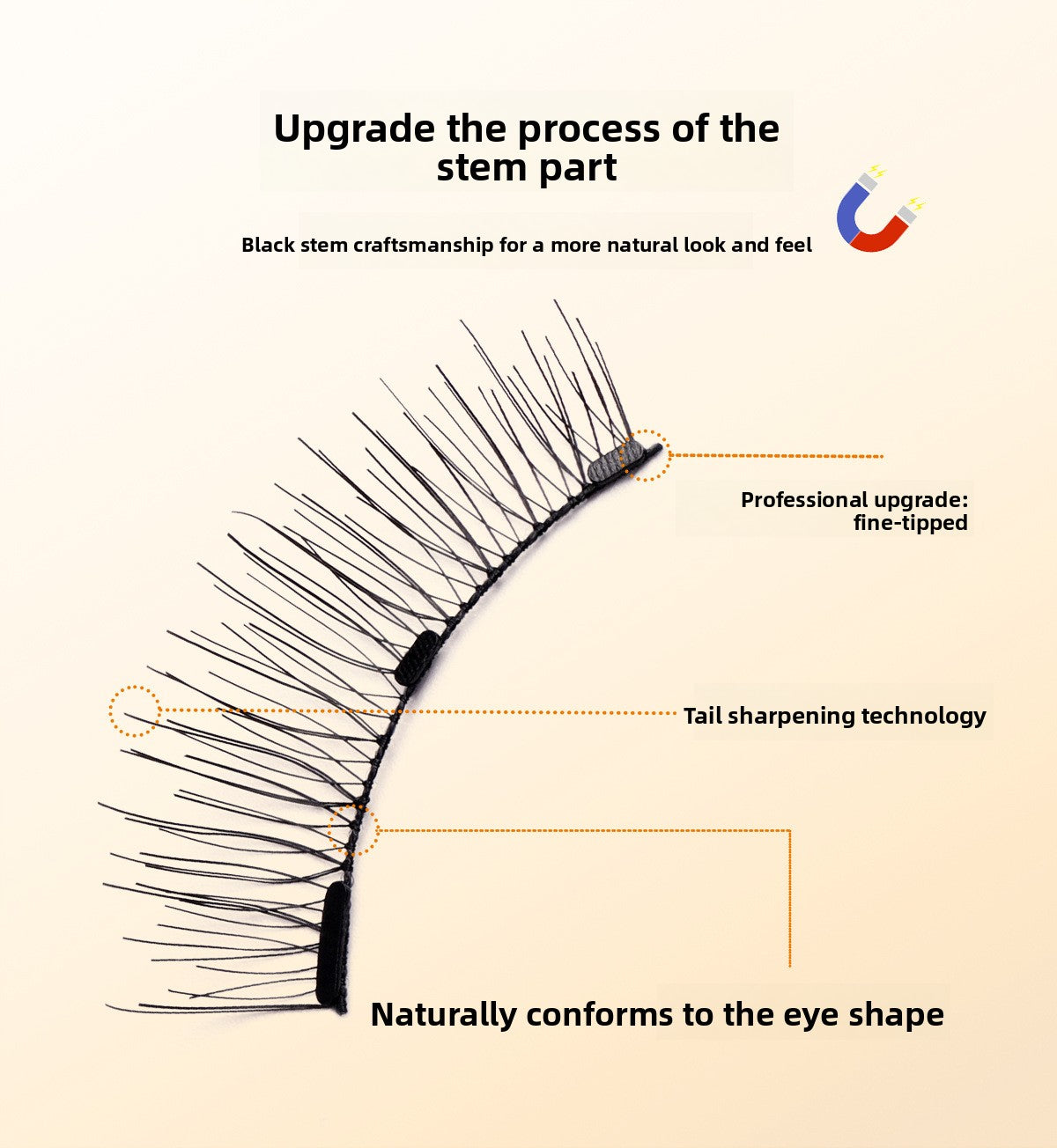 Magnetic False Eyelashes Set with Storage Box