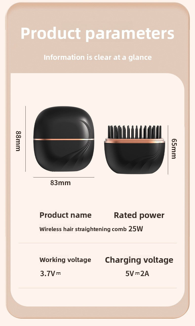 Mini Hair Straightening Comb